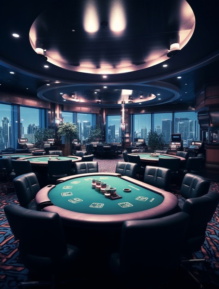 qqplaza login live dealer studio with roulette wheel and dealer
